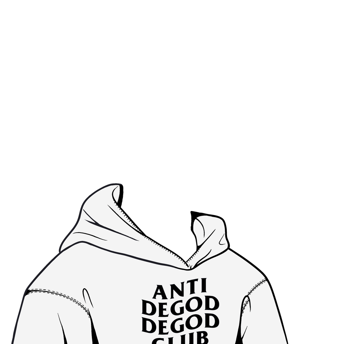 C] Anti DeGod DeGod Club Hood