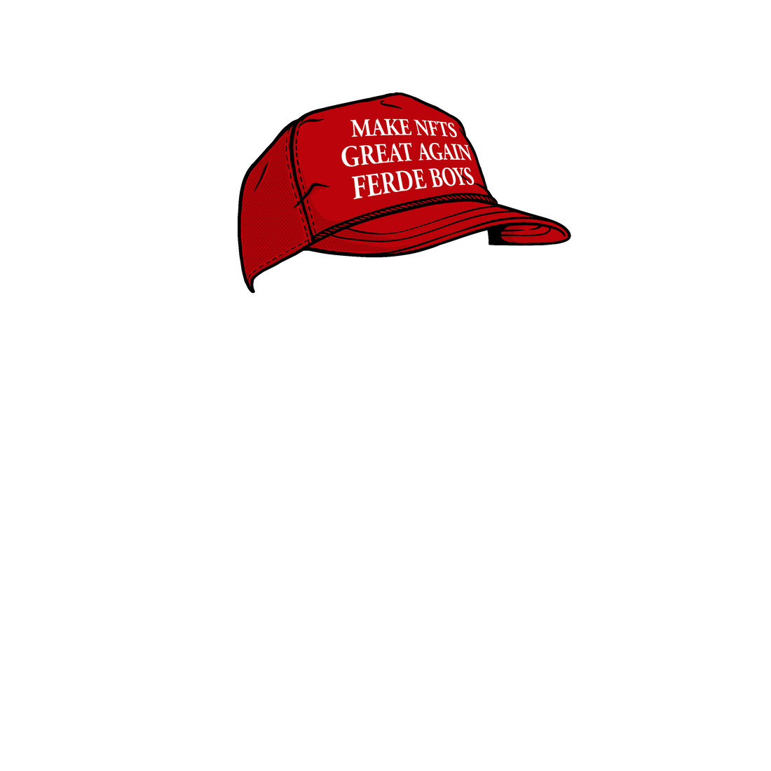 A] Make NFTS Great Again Trucker