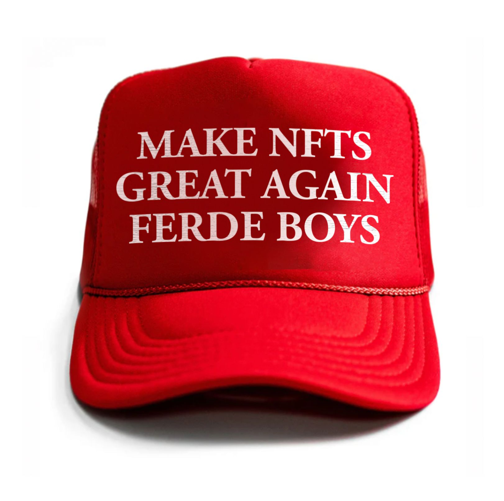 MAKE NFTS GREAT AGAIN Trucker