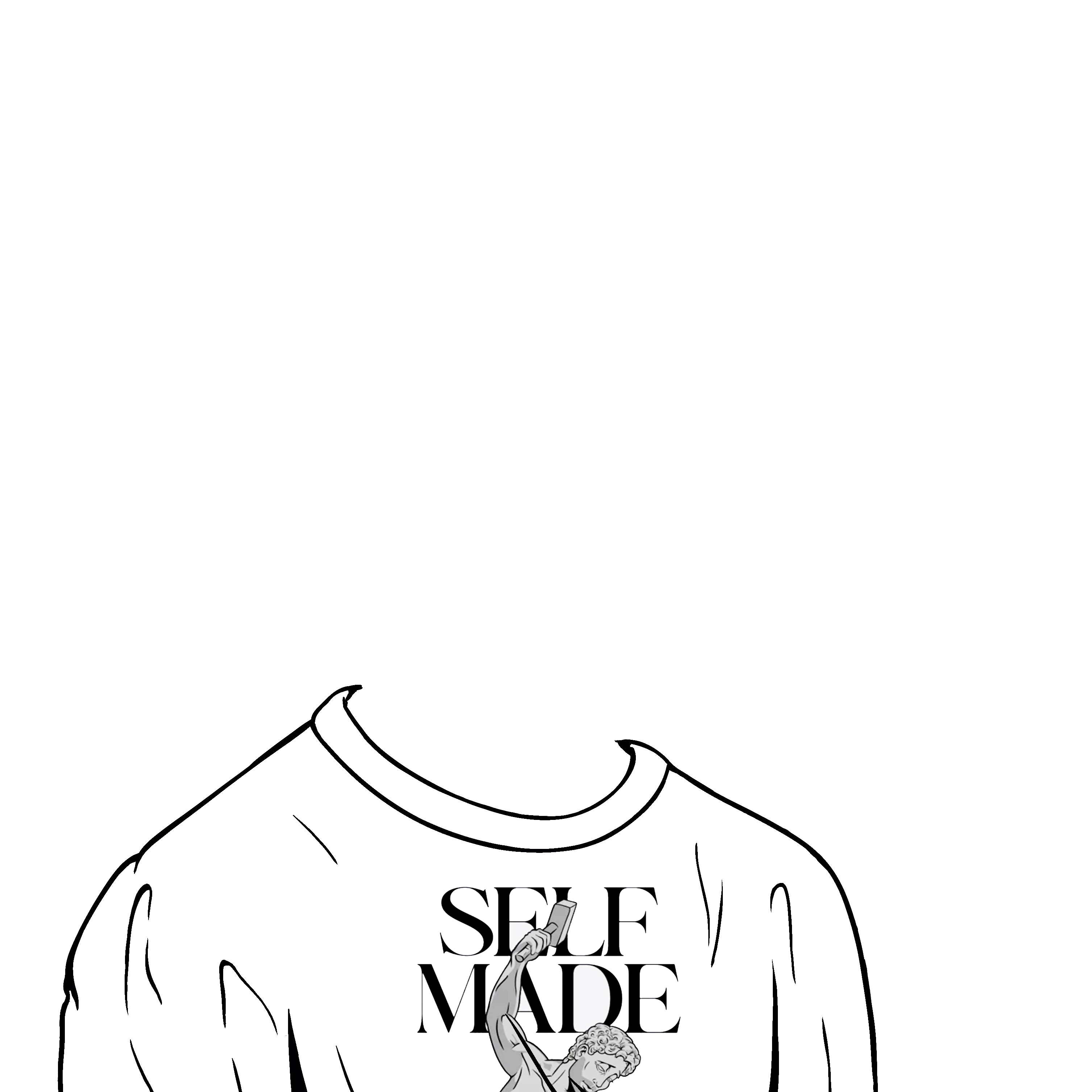 B] Self Made Tee