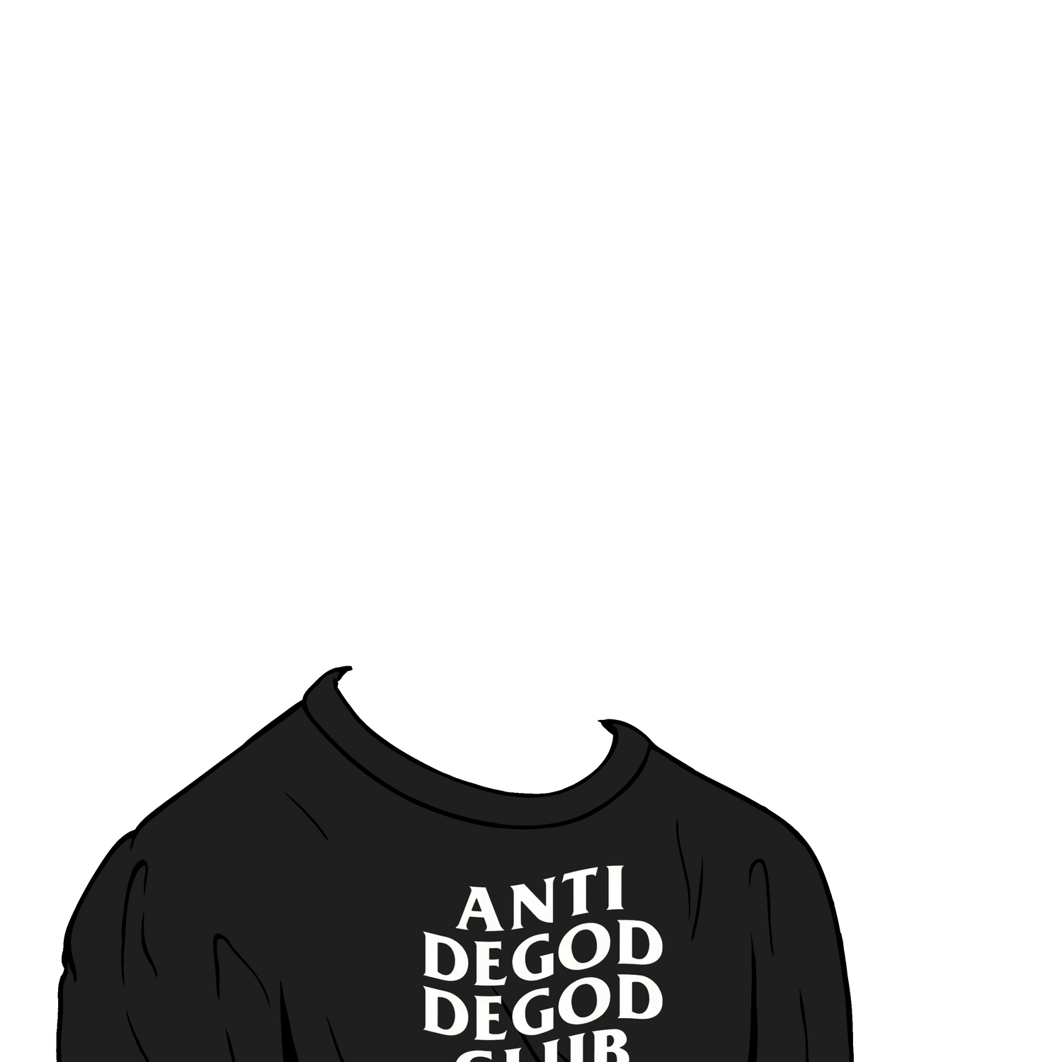 B] Anti DeGod DeGod Club Tee