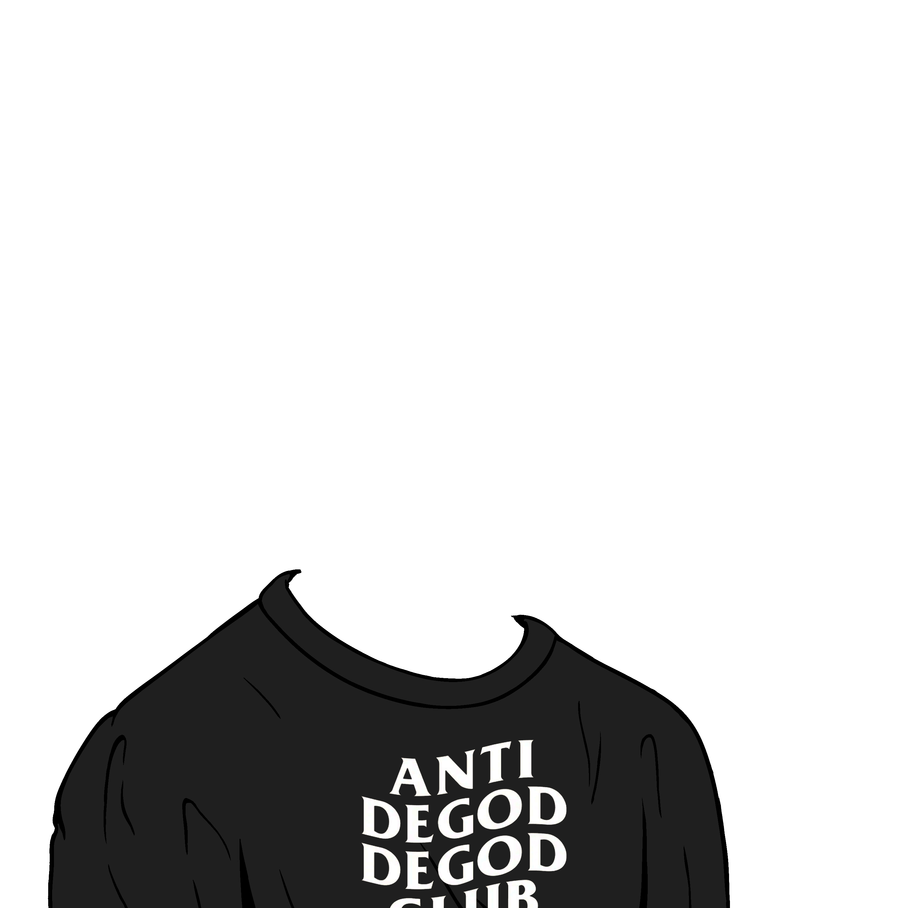 B] Anti DeGod DeGod Club Tee